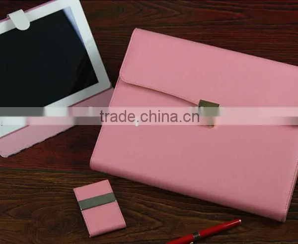 High Quality Three Fold Organizer Folder With Ipad Pocket NS-520 photo-5
