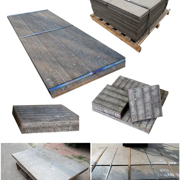 Chromium Carbide Overlay Wear Resistant Hardfacing Steel Plate With High Hardness photo-5