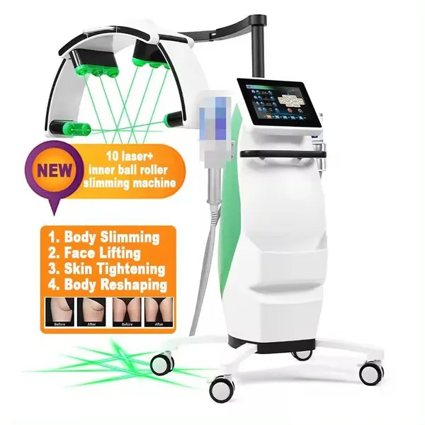 10d Laser Body Shape Machine Slim Cold Laser Therapy Device 10d Maxlipo Master 532nm Laser Machine photo-2