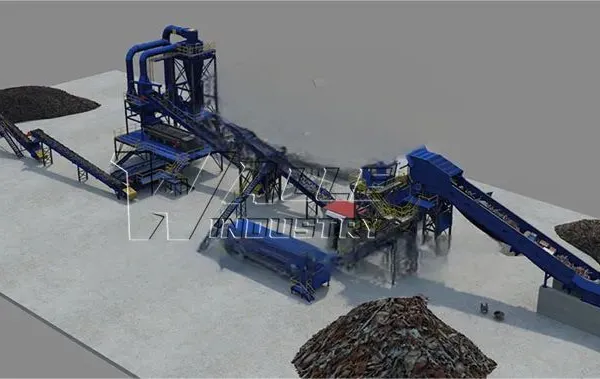 Fully Automatic Scrap Aluminum Shredder, Scrap Iron Hammer Mill photo-4