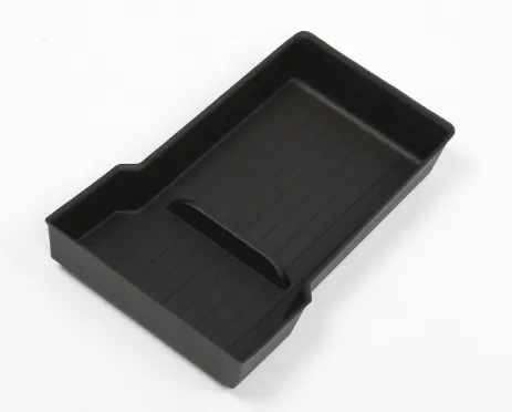 Premium Lower Compartment Organizer Compatible With Tesla Model Y Armrest - Durable TPE Material for Enhanced Vehicle Storage Solutions photo-2