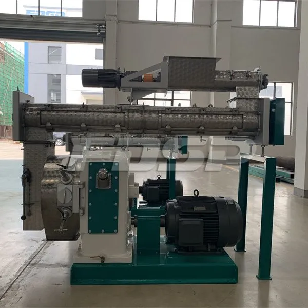 2-4tph SZLH320 Poultry Pellet Mill Feed Granulator photo-2