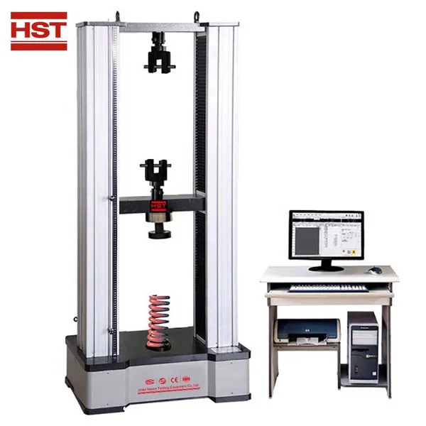 HST TLW-5 100-5KN Single Column Automatic Spring Tensile and Compression Testing Machine photo-2