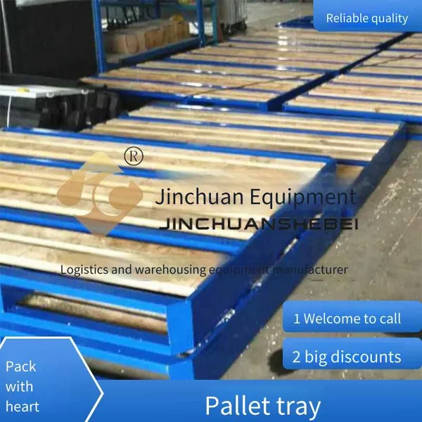 jinchuan non-standard steel-wood pallets, lightweight and practical, high-efficiency operation, steel frame resistant to bending and torsion, no deformation, no collapse