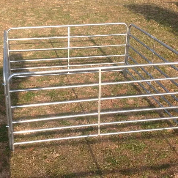 Günstiger Preis, Großhandel von verzinkten, tragbaren Schafzaunplatten und Zäunen für Ziegenfarmen photo-4