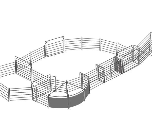 Galvanized Cheap Heavy Duty Cattle Yard Panel Welded Wire Mesh Bulk Cattle Panel for Sale photo-6