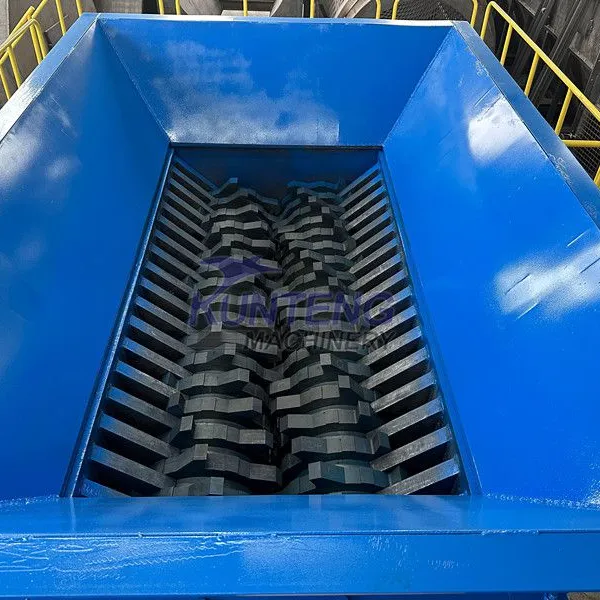 Customized Double Shaft Shredder in Waste Sorting Plant Hard Drive Shredder EPC photo-4