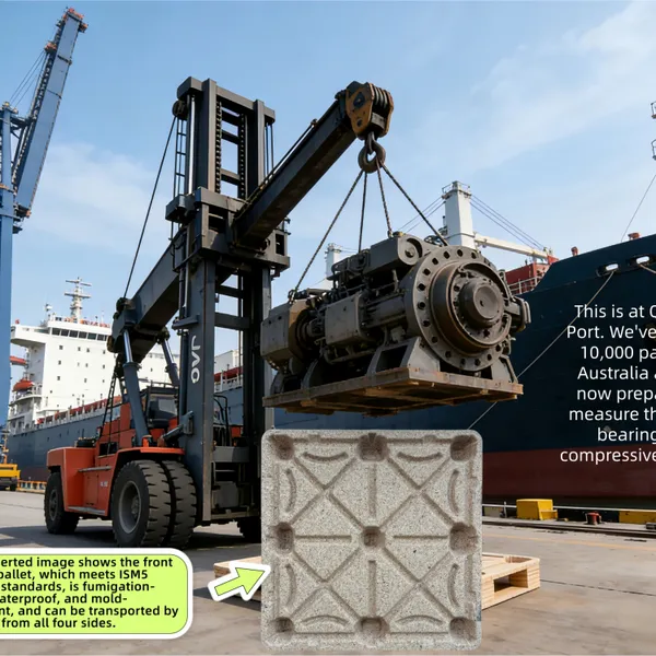Eco-friendly, Recyclable Molded Wood Pallets — Compliant With European and American Standards — Hassle-Free Export photo-3