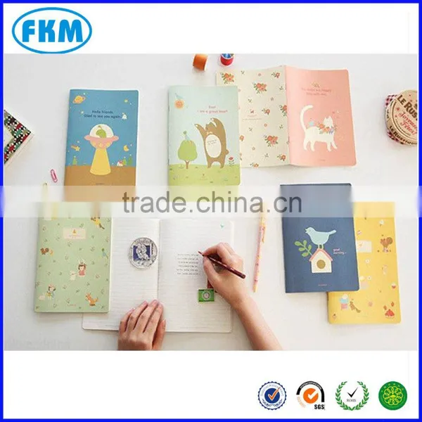 Cat Style Notebook Large Cute Cartoon Blank Lined Note Kawaii School Jotter photo-2
