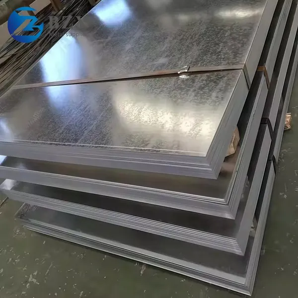Factory Wholesale Doors Electro Galvanized Steel Sheet Gi Sheet Iron Roofing Metal Galvanized Steel Sheet photo-2