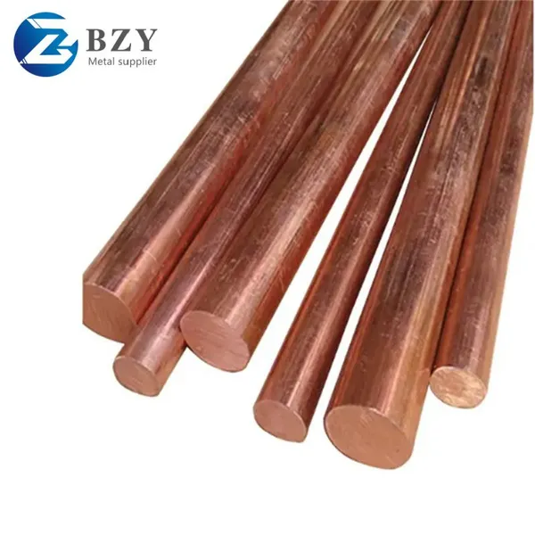 Great Quality C1100 C1220 C1201 C2100 C2200 C2300 Price of Copper Round Bar Rod photo-3