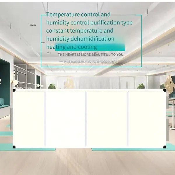 Constant Temperature and Humidity Air Conditioner, Fresh Air Type Full Fresh Air Air-cooled Direct Expansion Rooftop Heat Pump Combined Unit All-in-one Machine photo-3