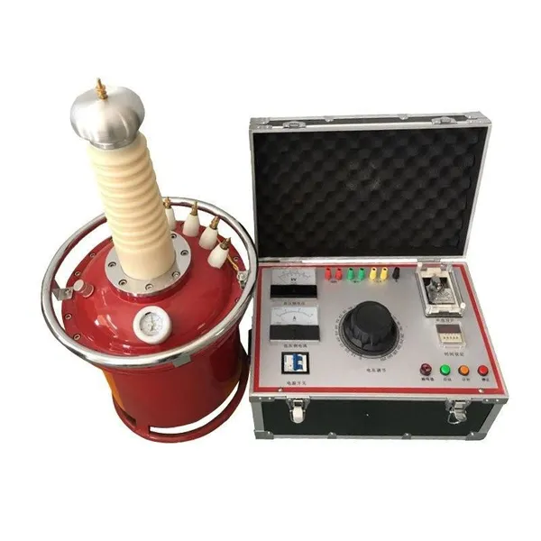 100-200kV SF6 Gas-Insulated Test Set, Rated Output 5kVA-20kVA, Built-in Capacitive Divider