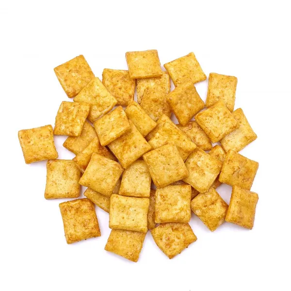 Innovative Non-fried Square Rice Snacks With Sweet Pineapple Teriyaki Seasoning for Private Label OEM Service photo-5