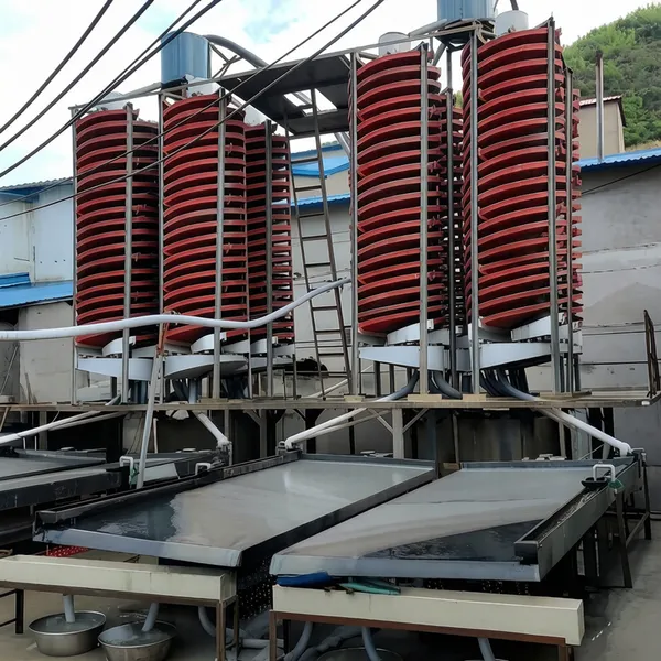 High Recovery Rate Tin Ore Processing Spiral Chute for Mineral Separator photo-3
