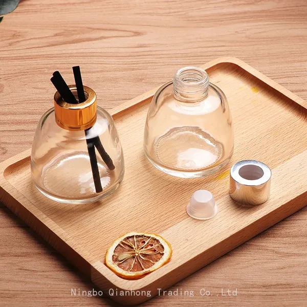 50ml 100ml 150ml 200ml 250ml Glass Diffuser Bottle Aromatherapy Jar Air Freshener Bottle Aromatherapy Glass Bottle With Cap photo-3
