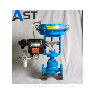 Cryogenic Pneumatic Diaphragm Control Valve Flow Pressure Regulating Valve