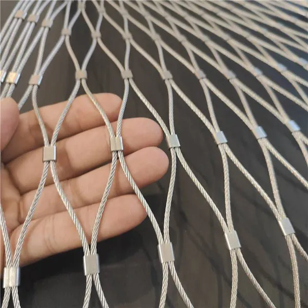 Xuanrong Wind Power Hybrid Tower Anti-falling Object Stainless Steel Wire Rope Safety Net