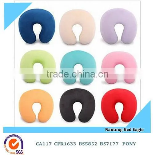 Health U Shape Memory Foam Pillow/ Sponge Pillow for Travel