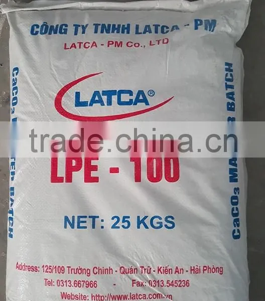 Vietnam Lat Ca High Quality 90% CaCO3 Filler Masterbatch photo-3