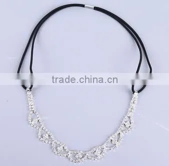 Lasted Designs Fancy Clean Crown Crystal Headbands For Wedding Bridal Hair Accessories photo-3