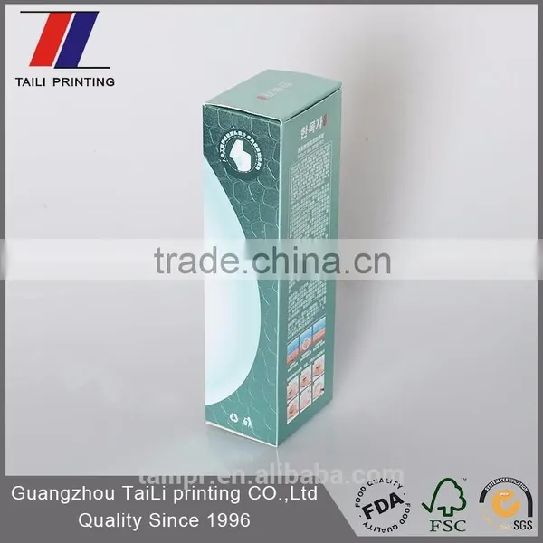 Cheap Custom Design Printed Small Paper Cosmetic Box photo-5