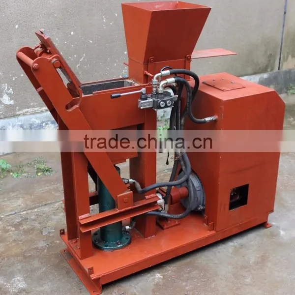 FL1-25 Youtube Compressed Earth Brick Press,clay Interlocking Bricks Machine With Motor photo-3