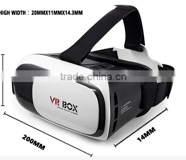 2016 Hottest Head Mount Plastic Version vr Lenses 2nd Generation Accept OEM Customized Logo photo-2