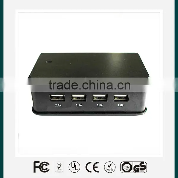 4 Ports Usb Desktop Charger With UL FCC CE Certificates photo-3