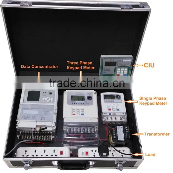 AMR System/ AMI system Remote Control and prepaid Demonstrate Box