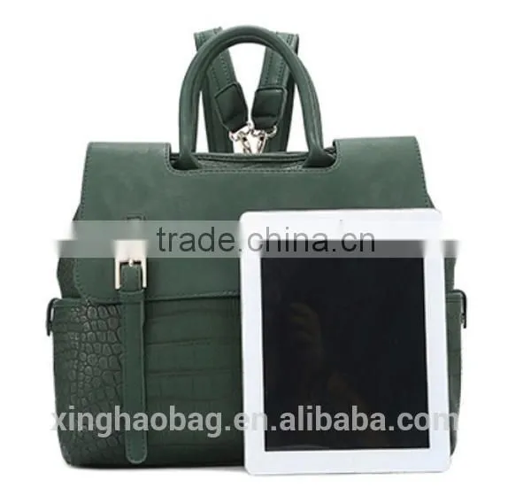 2015 The Most Popular Trendy Bag Famous Designer Bag Crocodile Leather Backpack photo-4