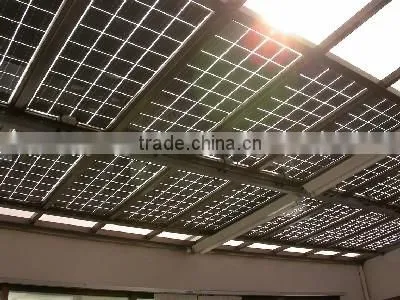 5%-50% Transparent Solar Panel BIPV For Building photo-2
