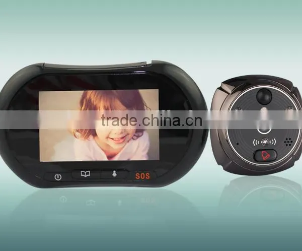 Support Android / IOS App Peephole Door Wifi Camera photo-3