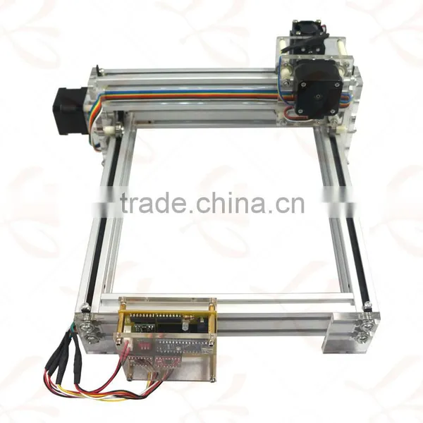 1500mW Desktop DIY Violet LY 2017 Laser Engraving Machine Picture CNC Printer 20*17CM photo-3