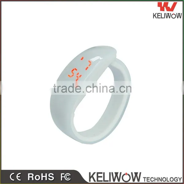 New Fashion Unisex Sport Touch Digital LED Silicone Bracelet Wrist Watch Wholesale photo-4