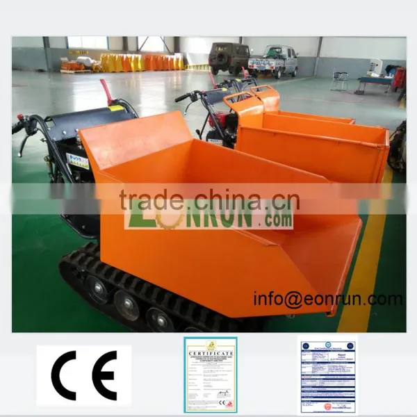 skid steer Garden mini dumper with petrol engine and CE