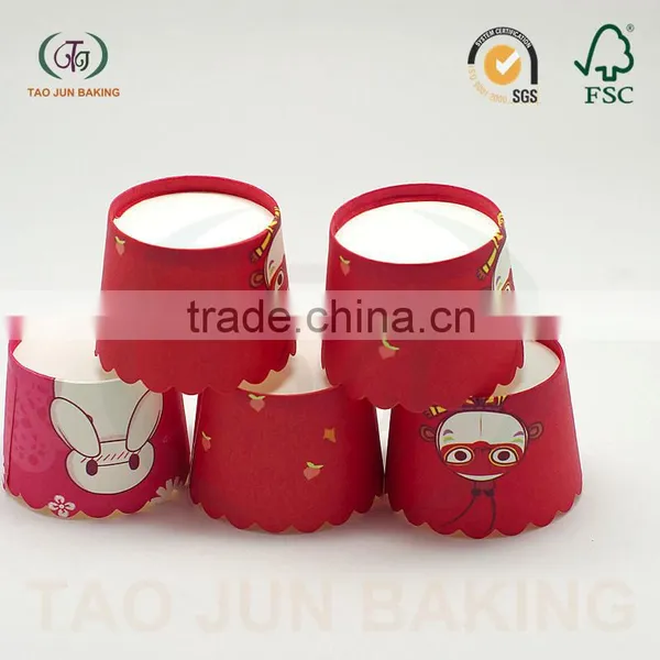 Christmas Paper Cupcake Cups Health Food Wrapper New Design photo-5