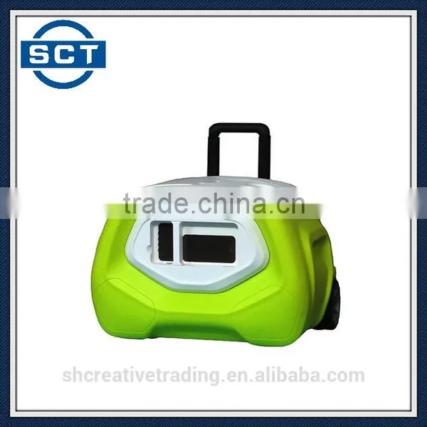 Camping Cooler Box With Bluetooth Speaker 28L Green photo-6