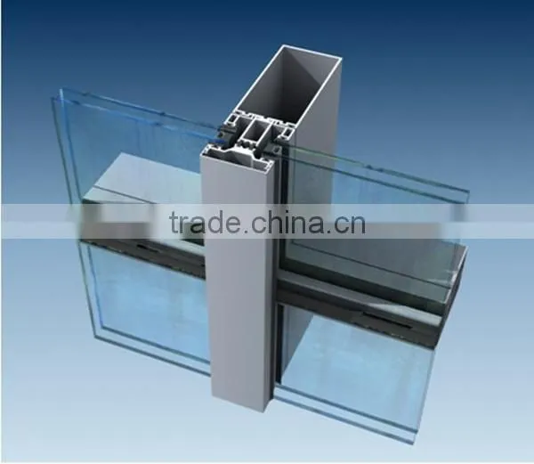 Unitized Glass Curtain Wall With CE Certificate photo-4