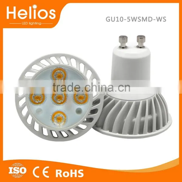 New Standard Size 50 Watts Equivalent 38degree 2700k 5w Gu10 GU10 LED Light Bulb photo-3