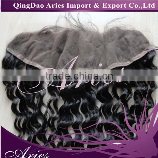 Free Parting Indian Remy Hair Lace Frontal Virgin Human Hair Ear to Ear Lace Frontal Closure 13*4 Frontal Pieces photo-3