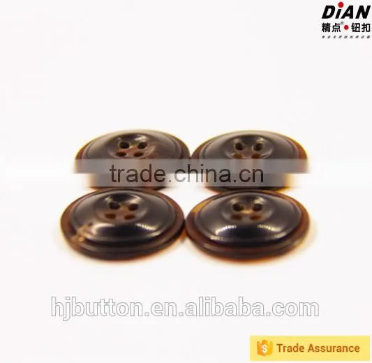 2016 DIAN Natural Material Eco-Friendly Apparel Horn Button Large Craft Buttons