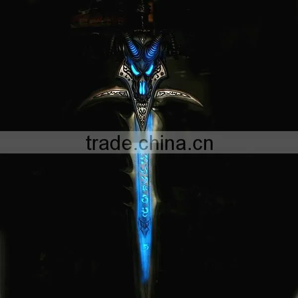 Glowing Dark Web Game Weapon Accessories Metal Figurines