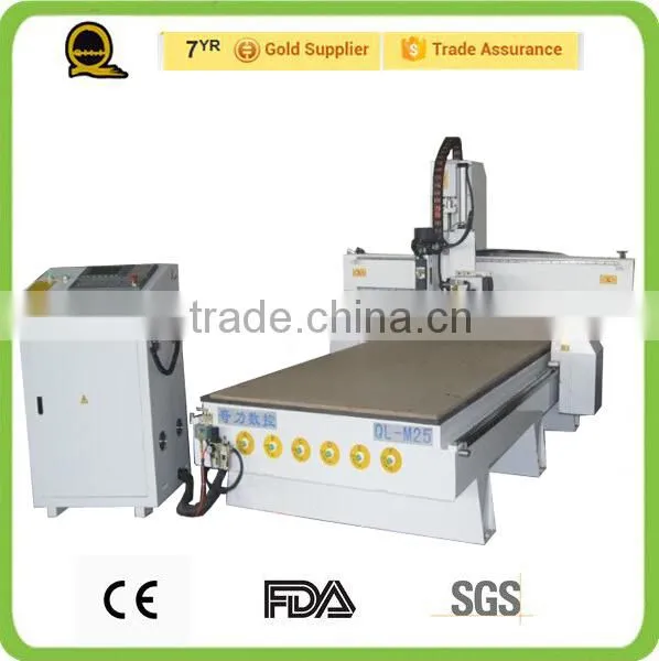 CE Approved Working Area 1300*2500mm Atc Woodworking 4th Cnc Router for Wood Kitchen Cabinet Door photo-3
