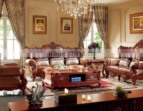 European Style Leather Sofa Home Theatre Home Cinema Leather Sofa GZH8119# photo-3