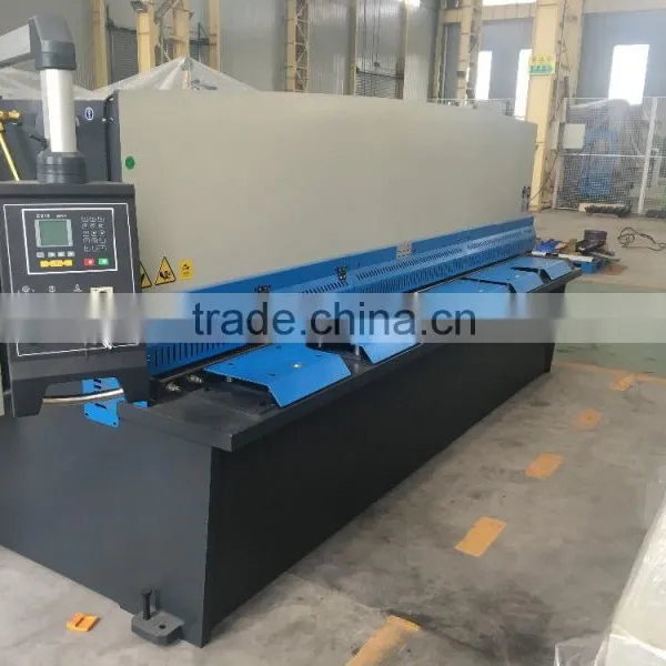 Top Selling 8mm Hydraulic CNC Swing Beam Shearing Machine photo-3