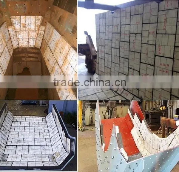Mining Chute Ceramic Rubber Liner (302*302*63mm) photo-3