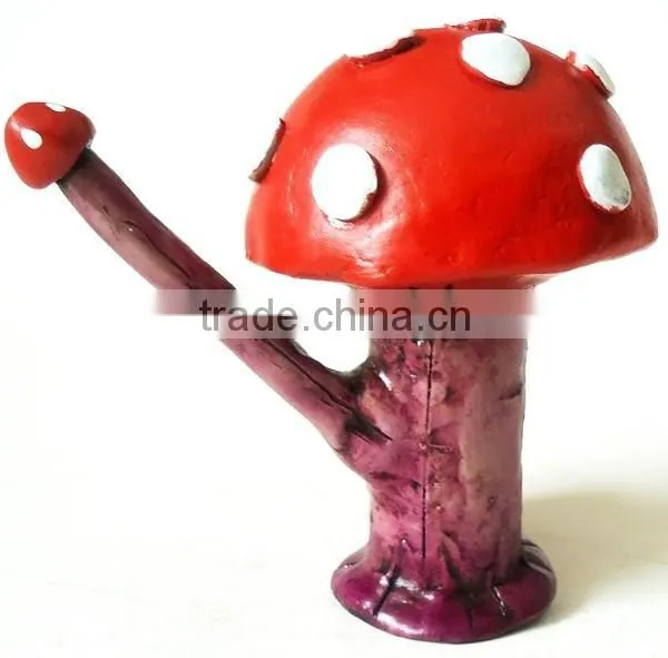 Figurine Shaped Hand Crafted Smoking Pipes - Short Mushroom photo-5