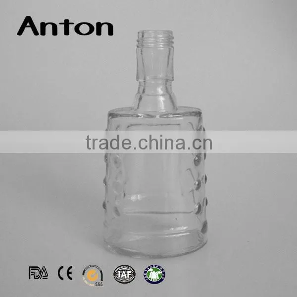 120ml 4oz Ozodd-shaped Glass Wine Bottle photo-4