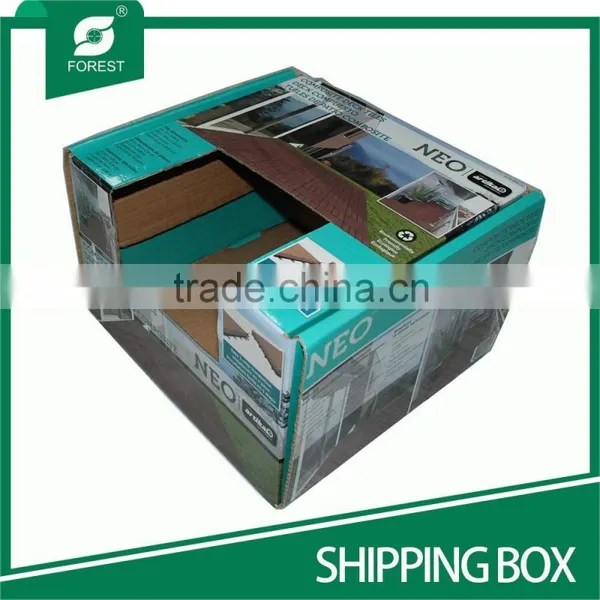 OEM HIGH QUALITY FOLDABLE CORRUGATED SHIPPING BOXES WITH WINDOW FOR MOVING FURNITURE photo-3